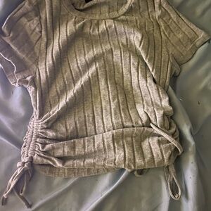 Simple grey top soft and cozy